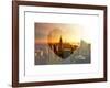 Love NY Series - Manhattan at Sunset with the Empire State Building - New York - USA-Philippe Hugonnard-Framed Art Print