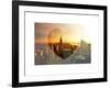 Love NY Series - Manhattan at Sunset with the Empire State Building - New York - USA-Philippe Hugonnard-Framed Art Print