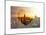 Love NY Series - Manhattan at Sunset with the Empire State Building - New York - USA-Philippe Hugonnard-Mounted Art Print