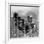 Love NY Series - Manhattan Cityscape at Night with the New Yorker Hotel - New York - USA-Philippe Hugonnard-Framed Photographic Print