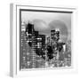 Love NY Series - Manhattan Cityscape at Night with the New Yorker Hotel - New York - USA-Philippe Hugonnard-Framed Photographic Print