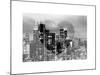 Love NY Series - Manhattan Cityscape at Night with the New Yorker Hotel - New York - USA-Philippe Hugonnard-Mounted Art Print