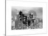 Love NY Series - Manhattan Cityscape at Night with the New Yorker Hotel - New York - USA-Philippe Hugonnard-Stretched Canvas