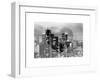 Love NY Series - Manhattan Cityscape at Night with the New Yorker Hotel - New York - USA-Philippe Hugonnard-Framed Art Print