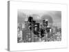 Love NY Series - Manhattan Cityscape at Night with the New Yorker Hotel - New York - USA-Philippe Hugonnard-Stretched Canvas