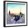 Love NY Series - Manhattan Skyline with the Empire State Building - New York City - USA-Philippe Hugonnard-Framed Photographic Print