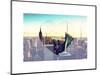 Love NY Series - Manhattan Skyline with the Empire State Building - New York City - USA-Philippe Hugonnard-Mounted Art Print