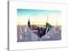 Love NY Series - Manhattan Skyline with the Empire State Building - New York City - USA-Philippe Hugonnard-Stretched Canvas