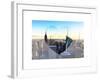 Love NY Series - Manhattan Skyline with the Empire State Building - New York City - USA-Philippe Hugonnard-Framed Art Print