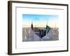 Love NY Series - Manhattan Skyline with the Empire State Building - New York City - USA-Philippe Hugonnard-Framed Art Print