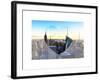 Love NY Series - Manhattan Skyline with the Empire State Building - New York City - USA-Philippe Hugonnard-Framed Art Print