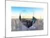 Love NY Series - Manhattan Skyline with the Empire State Building - New York City - USA-Philippe Hugonnard-Mounted Art Print