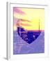 Love NY Series - Manhattan Skyscrapers Peaks at Sunset - Times Square - New York - USA-Philippe Hugonnard-Framed Photographic Print