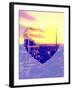 Love NY Series - Manhattan Skyscrapers Peaks at Sunset - Times Square - New York - USA-Philippe Hugonnard-Framed Photographic Print