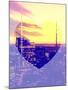 Love NY Series - Manhattan Skyscrapers Peaks at Sunset - Times Square - New York - USA-Philippe Hugonnard-Mounted Photographic Print