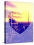 Love NY Series - Manhattan Skyscrapers Peaks at Sunset - Times Square - New York - USA-Philippe Hugonnard-Stretched Canvas