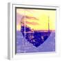 Love NY Series - Manhattan Skyscrapers Peaks at Sunset - Times Square - New York - USA-Philippe Hugonnard-Framed Photographic Print