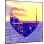 Love NY Series - Manhattan Skyscrapers Peaks at Sunset - Times Square - New York - USA-Philippe Hugonnard-Mounted Photographic Print