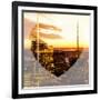 Love NY Series - Manhattan Skyscrapers Peaks at Sunset - Times Square - New York - USA-Philippe Hugonnard-Framed Photographic Print