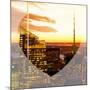 Love NY Series - Manhattan Skyscrapers Peaks at Sunset - Times Square - New York - USA-Philippe Hugonnard-Mounted Photographic Print