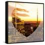 Love NY Series - Manhattan Skyscrapers Peaks at Sunset - Times Square - New York - USA-Philippe Hugonnard-Framed Stretched Canvas