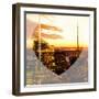 Love NY Series - Manhattan Skyscrapers Peaks at Sunset - Times Square - New York - USA-Philippe Hugonnard-Framed Photographic Print