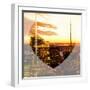 Love NY Series - Manhattan Skyscrapers Peaks at Sunset - Times Square - New York - USA-Philippe Hugonnard-Framed Photographic Print