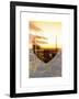 Love NY Series - Manhattan Skyscrapers Peaks at Sunset - Times Square - New York - USA-Philippe Hugonnard-Framed Art Print