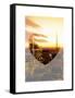 Love NY Series - Manhattan Skyscrapers Peaks at Sunset - Times Square - New York - USA-Philippe Hugonnard-Framed Stretched Canvas