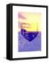 Love NY Series - Manhattan Skyscrapers Peaks at Sunset - Times Square - New York - USA-Philippe Hugonnard-Framed Stretched Canvas