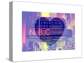 Love NY Series - NBC Studios NYC - Manhattan - New York - USA-Philippe Hugonnard-Stretched Canvas