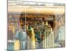 Love NY Series - New York City at Sunset - Manhattan - USA-Philippe Hugonnard-Mounted Photographic Print