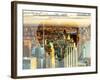 Love NY Series - New York City at Sunset - Manhattan - USA-Philippe Hugonnard-Framed Photographic Print