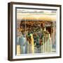 Love NY Series - New York City at Sunset - Manhattan - USA-Philippe Hugonnard-Framed Photographic Print