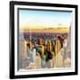 Love NY Series - New York City at Sunset - Manhattan - USA-Philippe Hugonnard-Framed Photographic Print