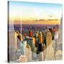 Love NY Series - New York City at Sunset - Manhattan - USA-Philippe Hugonnard-Stretched Canvas