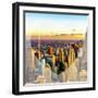 Love NY Series - New York City at Sunset - Manhattan - USA-Philippe Hugonnard-Framed Photographic Print