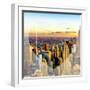 Love NY Series - New York City at Sunset - Manhattan - USA-Philippe Hugonnard-Framed Photographic Print