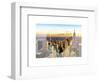 Love NY Series - New York City with the Empire State Building at Sunset - Manhattan - USA-Philippe Hugonnard-Framed Art Print