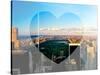 Love NY Series - NYC Cityscape with Central Park - New York - USA-Philippe Hugonnard-Stretched Canvas