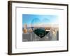 Love NY Series - NYC Cityscape with Central Park - New York - USA-Philippe Hugonnard-Framed Art Print