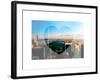 Love NY Series - NYC Cityscape with Central Park - New York - USA-Philippe Hugonnard-Framed Art Print