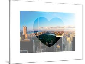 Love NY Series - NYC Cityscape with Central Park - New York - USA-Philippe Hugonnard-Stretched Canvas