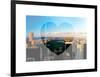 Love NY Series - NYC Cityscape with Central Park - New York - USA-Philippe Hugonnard-Framed Art Print