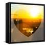 Love NY Series - Skyline of Manhattan at Sunset - New York - USA-Philippe Hugonnard-Framed Stretched Canvas