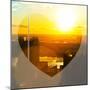 Love NY Series - Skyline of Manhattan at Sunset - New York - USA-Philippe Hugonnard-Mounted Photographic Print