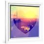 Love NY Series - Skyline of Manhattan at Sunset - New York - USA-Philippe Hugonnard-Framed Photographic Print