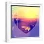 Love NY Series - Skyline of Manhattan at Sunset - New York - USA-Philippe Hugonnard-Framed Photographic Print