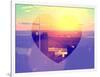 Love NY Series - Skyline of Manhattan at Sunset - New York - USA-Philippe Hugonnard-Framed Photographic Print