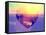 Love NY Series - Skyline of Manhattan at Sunset - New York - USA-Philippe Hugonnard-Framed Stretched Canvas